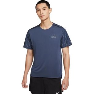 Nike Dri-Fit Rise 365 Run Division Tee Thunder Blue/Ref - T-Shirt, Herren