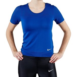 Nike Infinite Top SS Indigo Force/Reflect - T-Shirt, Damen