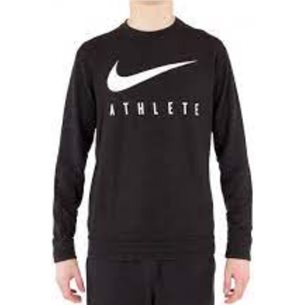 Nike Pro Dri-Fit Graphic Crew Sort - Pullover Herren
