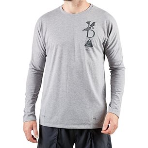 Nike Breathe Rise 365 Long Sleeve T-shirt Gunsmoke/Htr - Pullover Herren