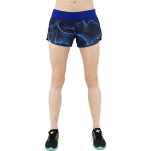 Nike Flex Running Shorts Black-deep Royal Blu - Shorts Damen