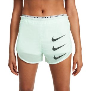 Nike Run Division Tempo Luxe 2 in 1 Barely Green/Bla - Shorts Damen