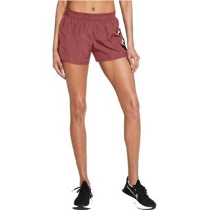Nike Swoosh Run Short Canyon Rust/Blac - Shorts Damen