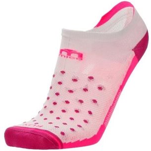 Mico X-Light Low Cut Run Socks X-Performan White/Pink - Laufsocken, Damen