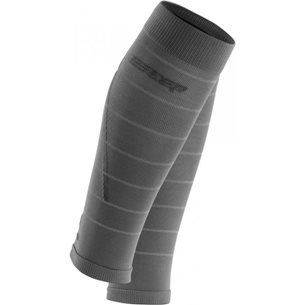 CEP Reflective Compression Calf Sleeves Grey - Socken, Damen