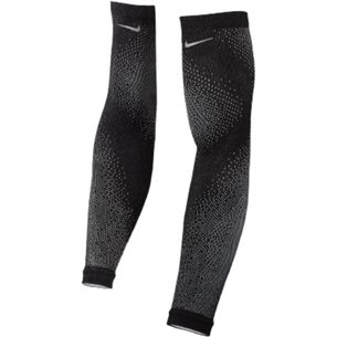 Nike Breaking 2 Running Sleeves Black/Silver - Kompressionsärmel