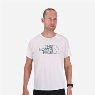 The North Face Flight Weightless S/S Shirt White - T-Shirt, Herren
