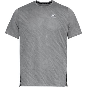 Odlo T-shirt Crew Neck Short Sleeve Zeroweight Odlo Steel Grey Melange