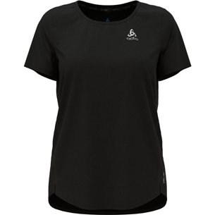 Odlo T-Shirt Crew Neck Short Sleeve Zeroweight Black - T-Shirt, Damen