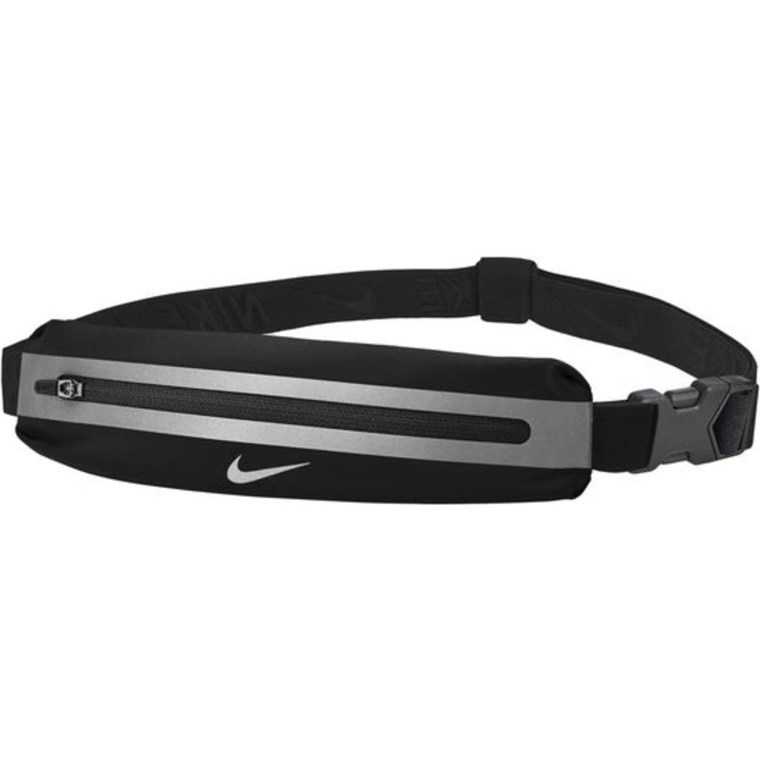 Nike Slim Waist Pack 3.0 Black/Black/Silver - Laufgürtel