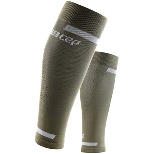 CEP The Run Compression Calf Sleeves V4 Olive