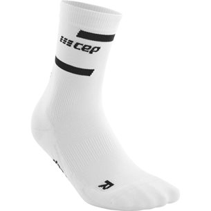 CEP The Run Socks Mid Cut V4 White - Laufsocken, Herren