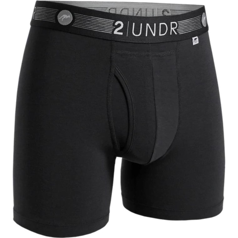 2UNDR Flow Shift Boxer Black - Unterhose Herren
