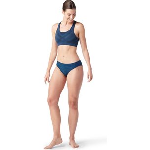 Smartwool Merino Sport Seamless Bikini Boxed Twilight Blue - Slip Damen