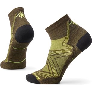 Smartwool Run Zero Cushion Ankle Socks Performance   Athletic Military - Laufsocken
