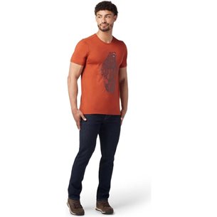 Smartwool Always Explore Short Sleeve Graphic Tee Slim Fit Picante - T-Shirt, Herren
