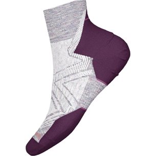 Smartwool Run Targeted Cushion Ankle Wool Socks Purple Eclipse