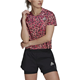 adidas Primeblue Tee Hazy Rose/Multi Color - T-Shirt, Damen