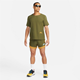 Nike Dri-Fit Trail Rise 365 SS Rough Green/Refl - T-Shirt, Herren