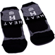Heat Your Best Running Sock Black/Grey - Laufsocken
