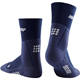 CEP Cold Weather Mid-Cut Socks Navy - Laufsocken, Damen