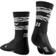 CEP Animal Mid-Cut Socks Black/White - Laufsocken, Damen