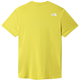The North Face Reaxion Easy Tee Acid Yellow - T-Shirt, Herren