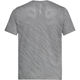 Odlo T-shirt Short Sleeve Crew neck Zeroweight Odlo Steel Grey Melange - T-Shirt, Herren