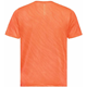 Odlo T-shirt Crew Neck Short Sleeve Zeroweight Shocking Orange Melange