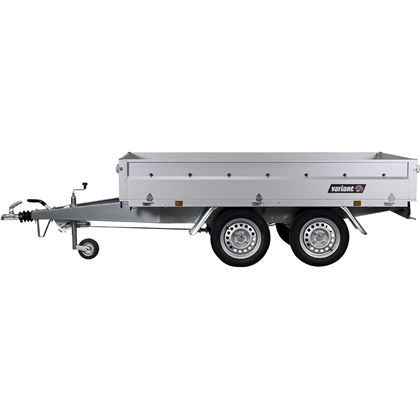 Variant 1306 B, Bromsad släpvagn boggie