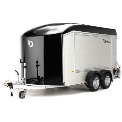 Debon Roadster C700 - grå aluminiumväggar, Skåpsläp