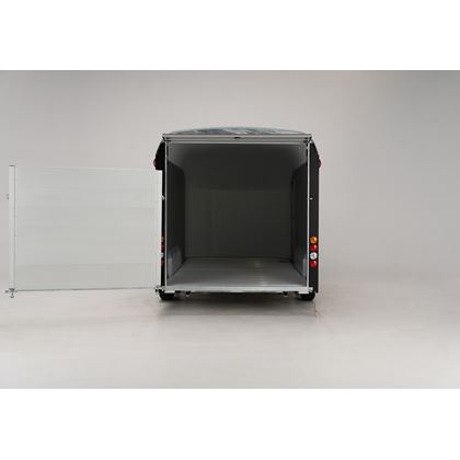 Debon Roadster C900 - grå aluminiumväggar, Skåpsläp