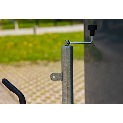 Debon Roadster C900 - grå aluminiumväggar, Skåpsläp