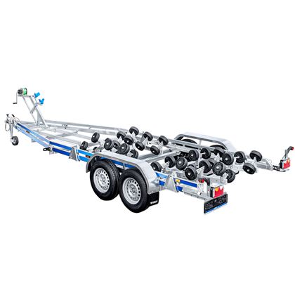 Tiki BP2600-DRB Multirullar, Båttrailer bromsad