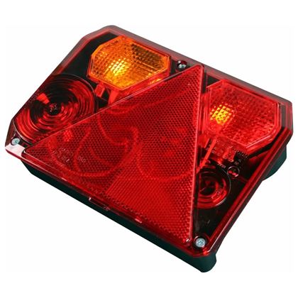 Radex Baklampa vänster med dimljus - 6400