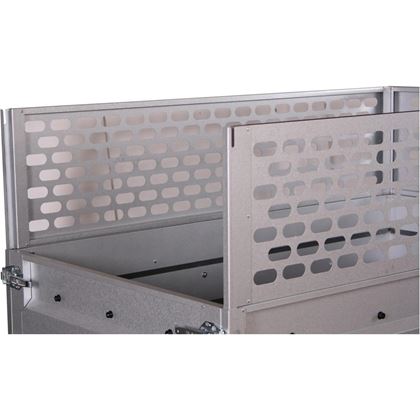 Variant Grindar stansad plåt 220 x 130 x 50 cm