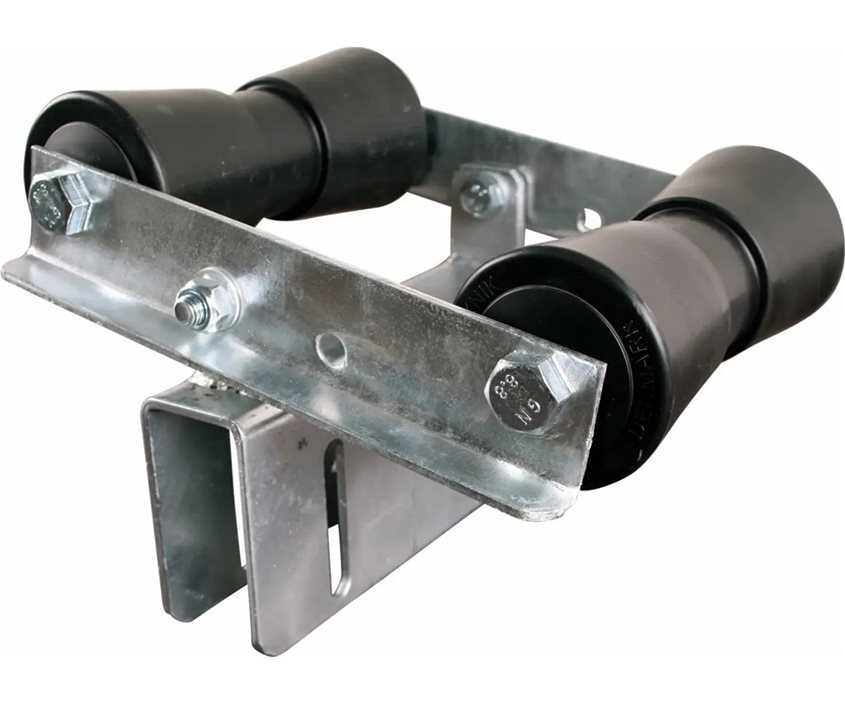 Variant Dubbelt vippbar Kölrulle 200 mm svart autoflex