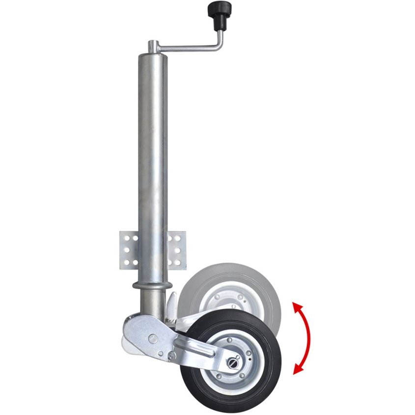 Verizon Stödhjul kraftigt med uppfällbart noshjul