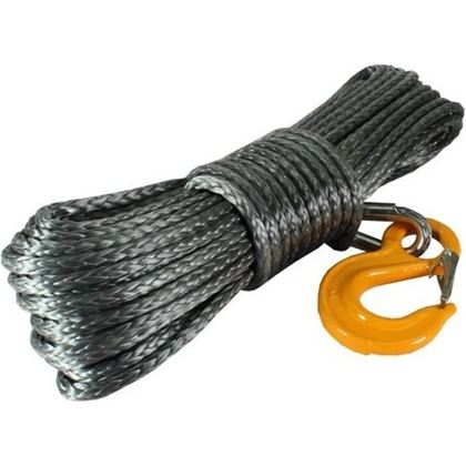 Warrior Winches Armortek Black Edition inkl. krok/kaus 12mm x 30m