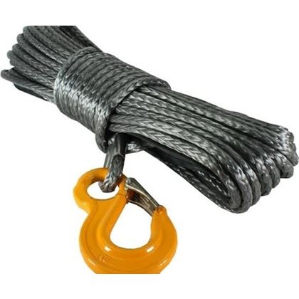 Warrior Winches Armortek Black Edition inkl. krok/kaus 12mm x 30m