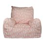 Saccosäck fåtölj, rosa