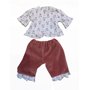 Pyjamas set till docka