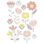 Wallsticker, blommor