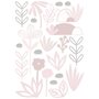 Wallsticker, blommor & blad