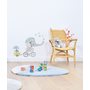 Wallsticker, elefant