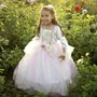 Prinsessklänning, rosor