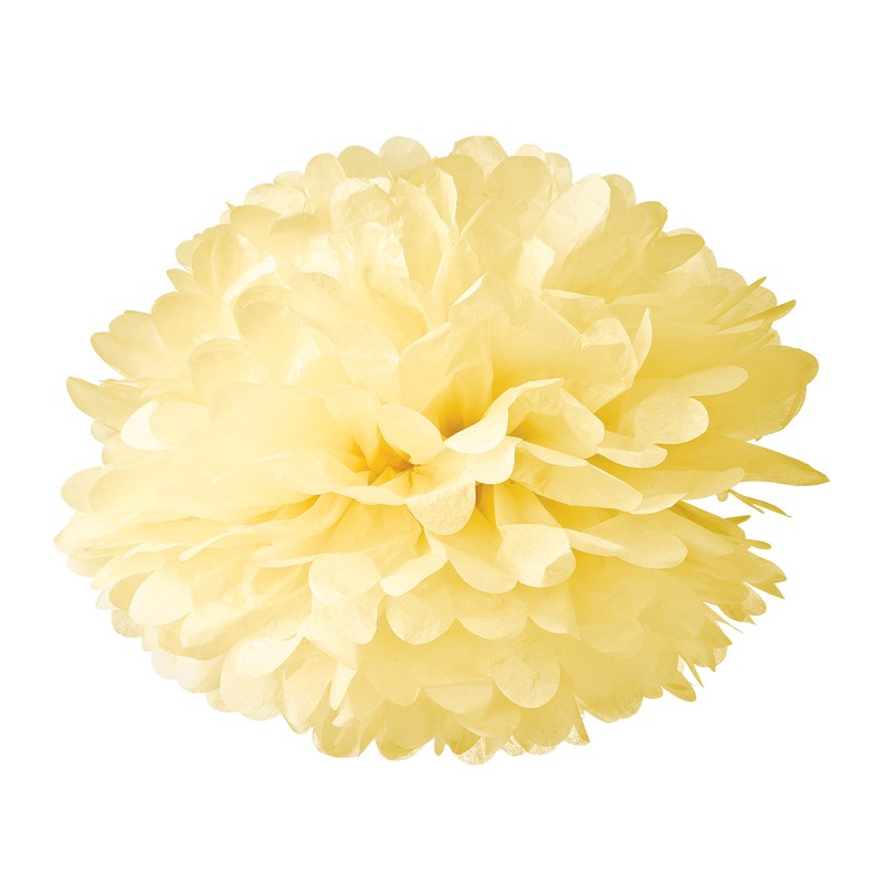 Pom Pom, gul 36cm