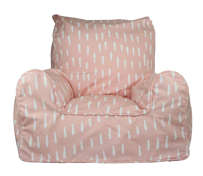 Saccosäck fåtölj, rosa