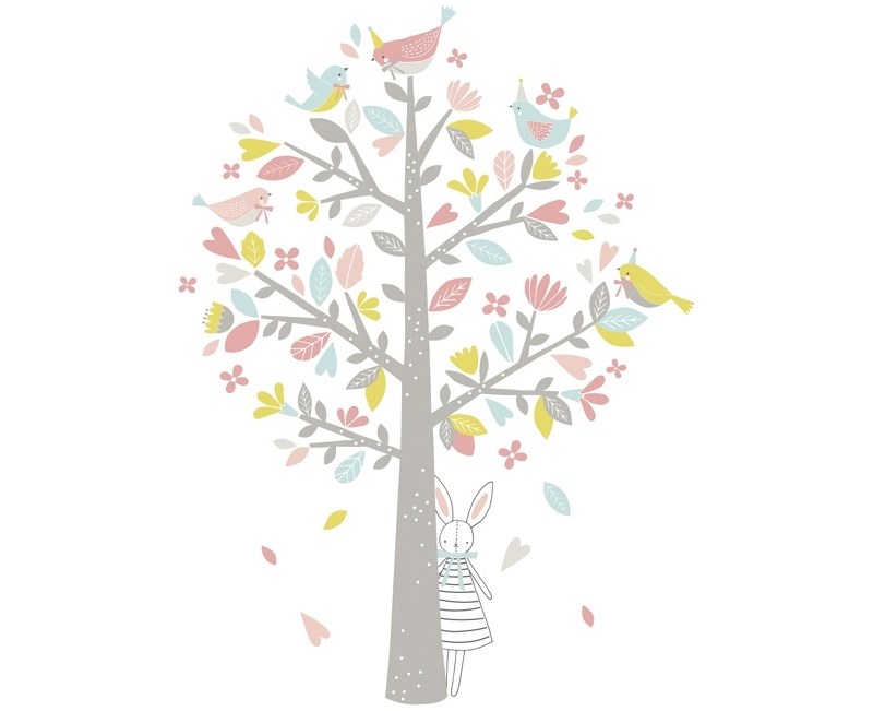 Wallsticker, träd
