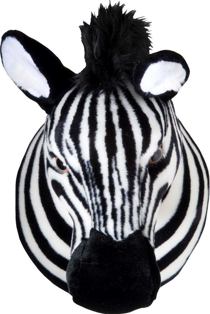 Djurhuvud, Zebra